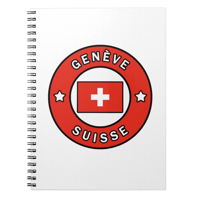 Genève Suisse Notizblock (Vorderseite)