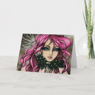 "Genevieve" Steampunk-Fee-Karte Karte