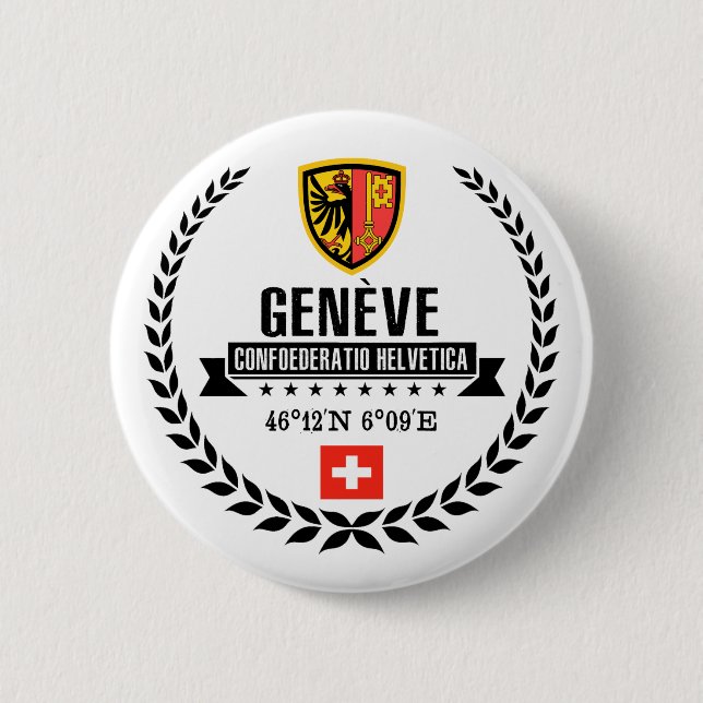Genf Button (Vorderseite)