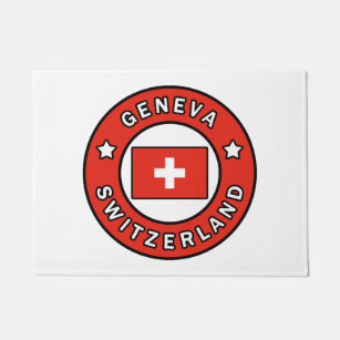 Genf die Schweiz Fußmatte