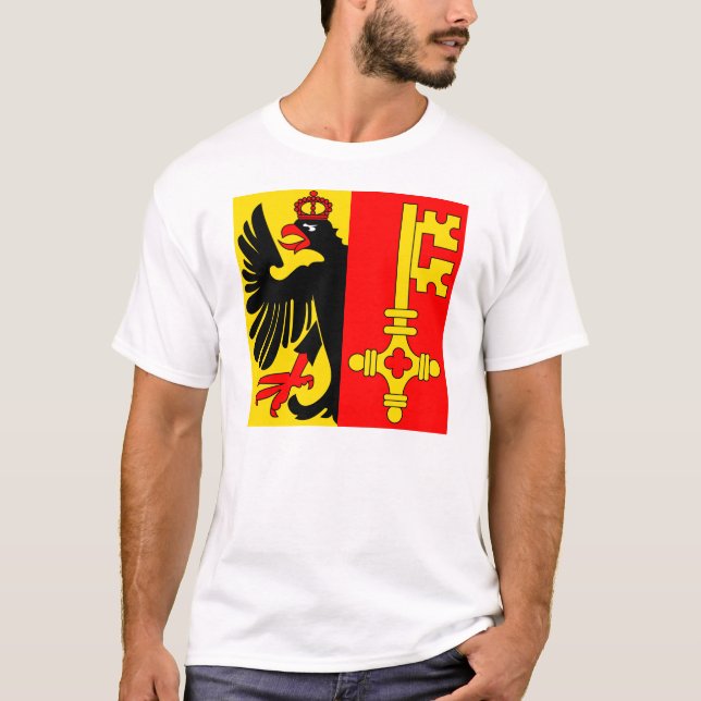 Genf, die Schweiz T-Shirt (Vorderseite)