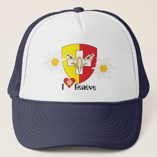 Genf, Genève, Ginevra, Genevra Mütze (Vorderseite)