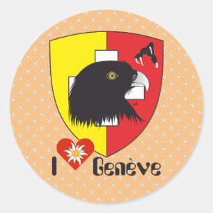 Genf / Genève Schweiz Suisse Svizzera Aufkleber