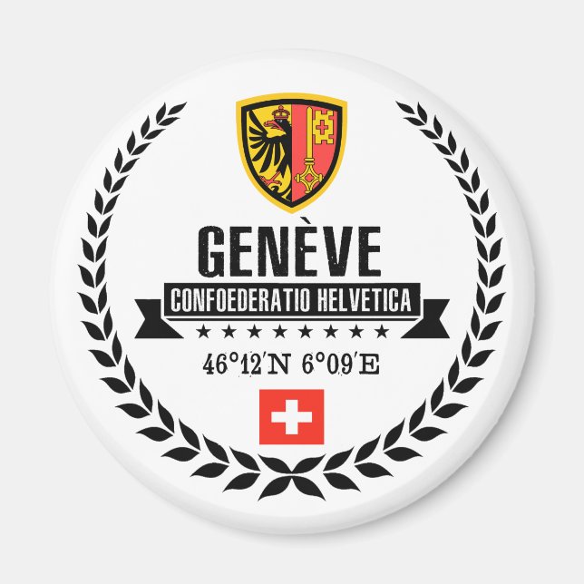 Genf Magnet (Vorne)