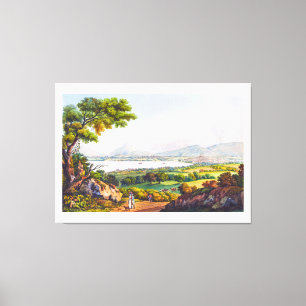 Genf, Schweiz Leinwanddruck