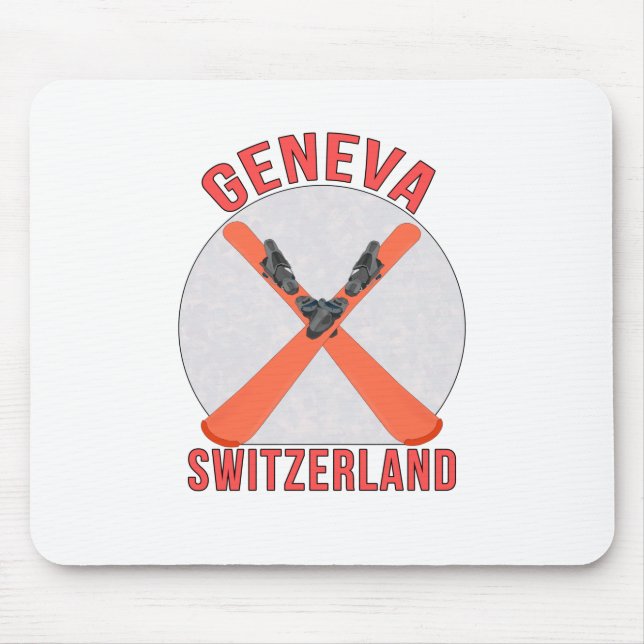 Genf, Schweiz Mousepad (Vorne)
