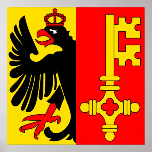 Genf, Schweiz Poster