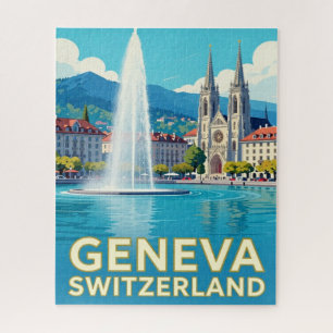 Genf Schweiz Reise See Sehenswürdigkeiten