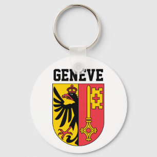 Genf, Schweiz - Wappen Schlüsselanhänger
