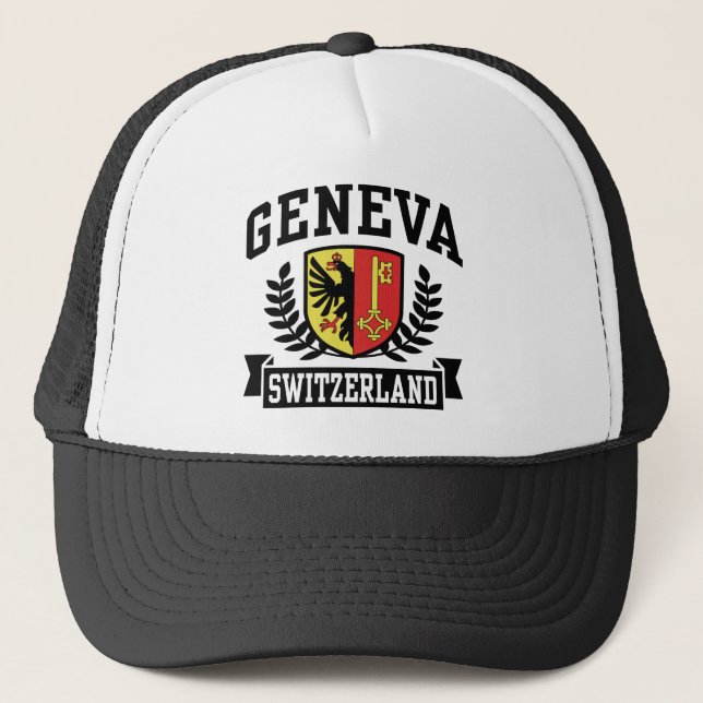 Genf Truckerkappe (Vorderseite)