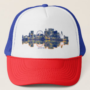 Genfer Skyline Truckerkappe