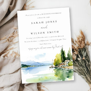 Genfersee Schweiz Landschaft Hochzeit Jubiläum Einladung