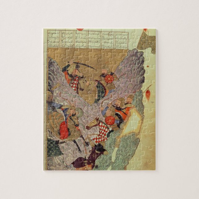 Genghis Khan (c.1162-1227) die Chinesen herein (Vertikal)