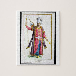 Genghis Khan (c.1162-1227) von 'Receuil DES Estam