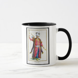 Genghis Khan (c.1162-1227) von 'Receuil DES Estam Tasse