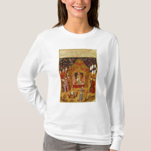 Genghis Khan in seinem Zelt durch Rashid AlLärm T-Shirt
