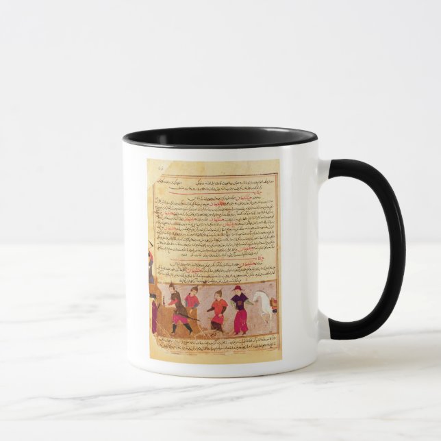 Genghis Khan und seine Söhne durch Rashid AlLärm Tasse (Rechts)