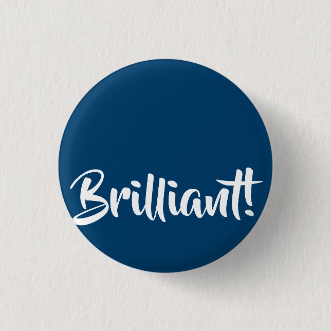 Genial! Button (Vorderseite)