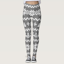 Génial pull motif Leggings de Noël