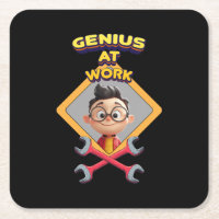 Genie arbeiten lustige Computeranimation für die R