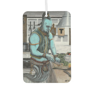 Genie Cooking Kitchen Magic Fantasy Air Freshener Autolufterfrischer