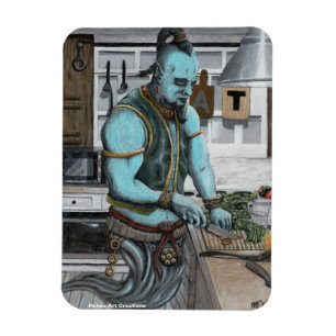 Genie Cooking Kitchen Magic Flexible Magnet