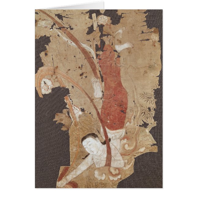 Génie de vol ou, Apsaras, de Dunhuang (Devant)