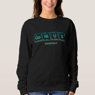 Genie, die in Elementen der periodischen Tabelle 2 Sweatshirt
