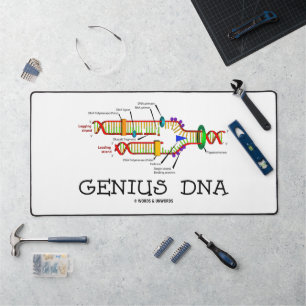 Genie DNA Molekularbiologie Spaß Schreibtischunterlage