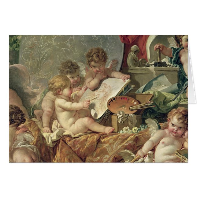 Génie enseignant les arts, 1761 (Devant horizontal)