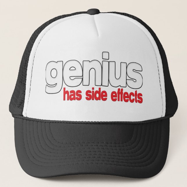 Genie hat Nebenwirkungen Truckerkappe (Vorderseite)