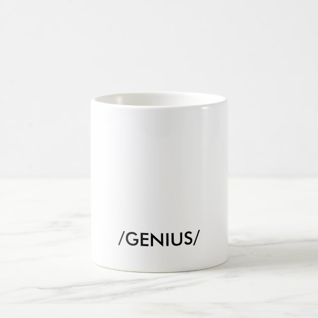 "GENIE " KAFFEETASSE (Mittel)