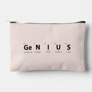 'Genie' Periodensystem - Soft Blush Beige Zubehörtasche