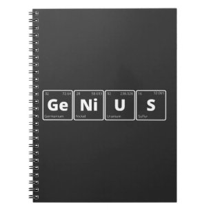 Genie - Periodische Tabelle Notizblock