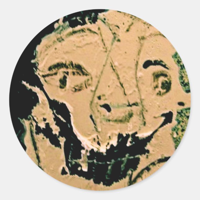 GENIE RUNDER AUFKLEBER (Vorderseite)