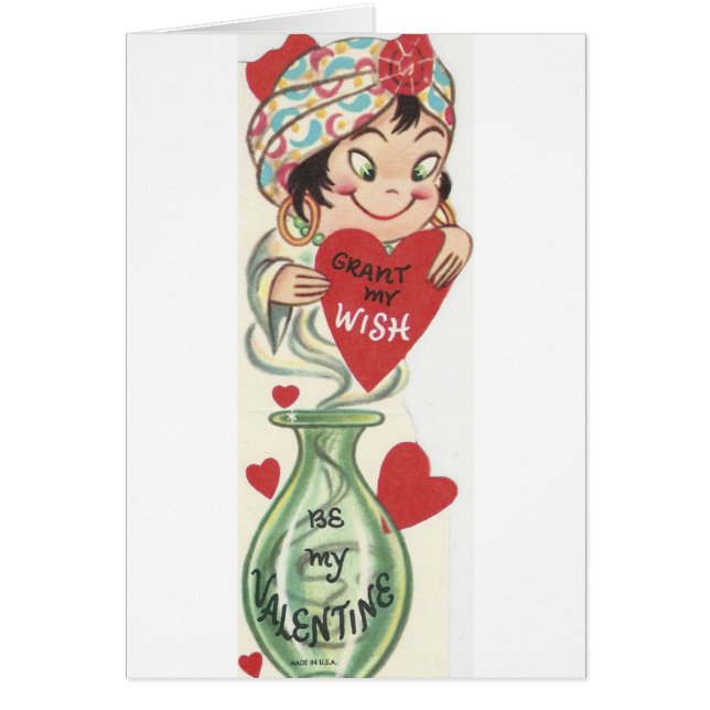 Genie vintage Valentine (Devant)