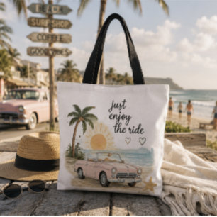 Genieße einfach die Fahrt Strand-Tasche Tasche