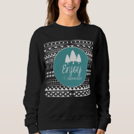 Genießen Sie das Abenteuer Boho Sweatshirt