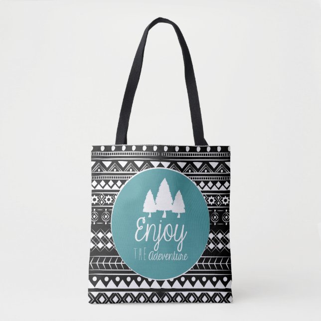 Genießen Sie das Abenteuer Boho Tasche (Vorderseite)