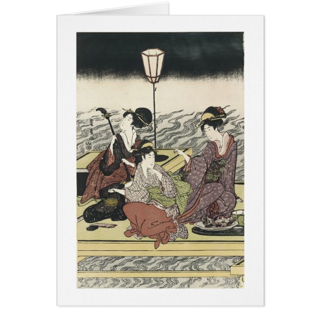 Genießen Sie das Coole des Abends, Toyohiro, 1800 (Vorne)