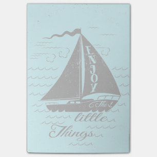 Genießen Sie das kleine Ding Poster Post-it Klebezettel