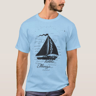 Genießen Sie das Kleinigkeits-Plakat T-Shirt