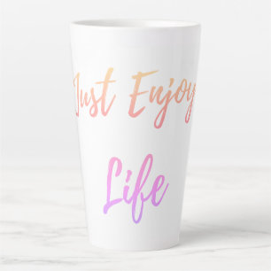 Genießen Sie das Leben in letzter Tasse