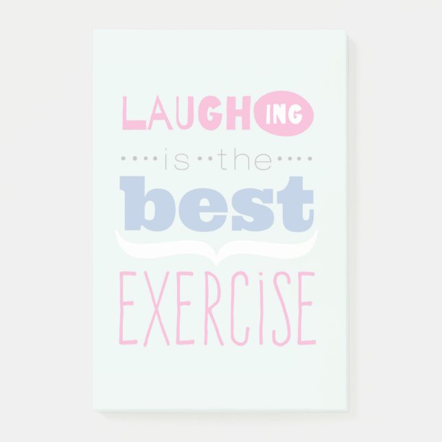 Genießen Sie das Leben Post-it Klebezettel (Vorderseite)