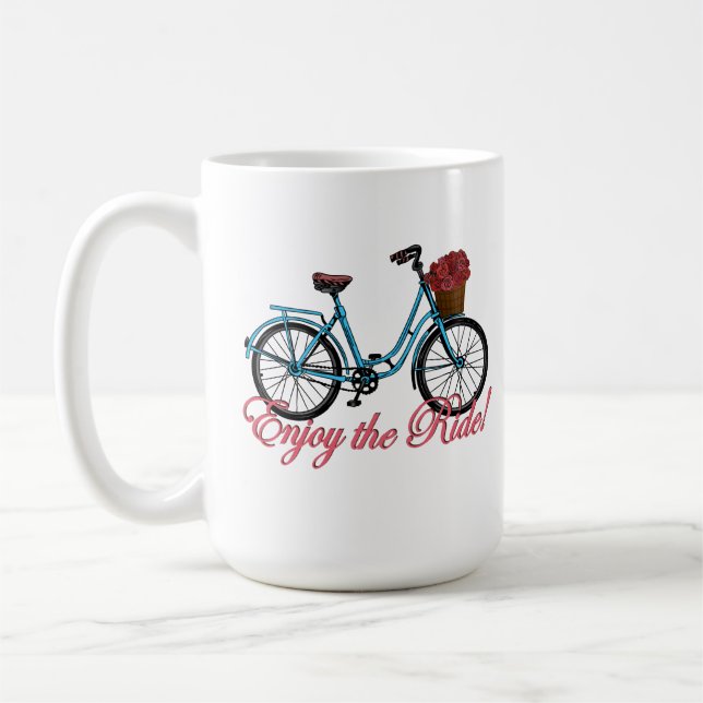 Genießen Sie das Niedliche Fahrrad Kaffeetasse (Links)