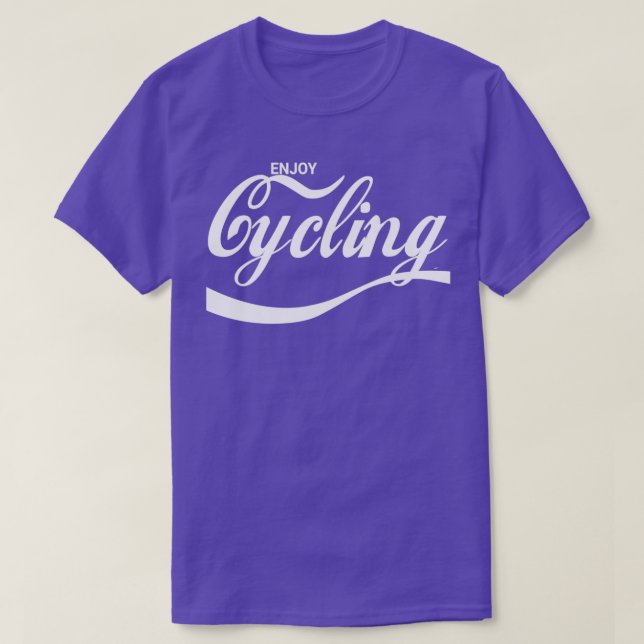 Genießen Sie das Radfahren T-Shirt (Design vorne)