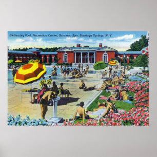 Genießen Sie das Saratoga Wellness-Center Recreati Poster
