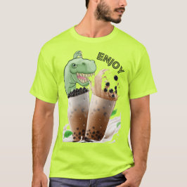 Genießen Sie den Buba-Tee-Dinosaurier T-Shirt