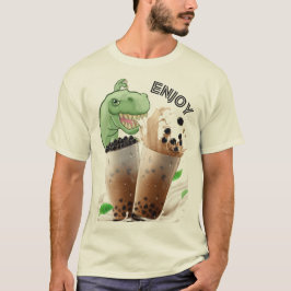 Genießen Sie den Buba-Tee-Dinosaurier T-Shirt