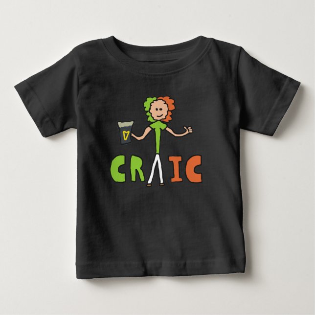 Genießen Sie den Craic Baby T-shirt (Vorderseite)